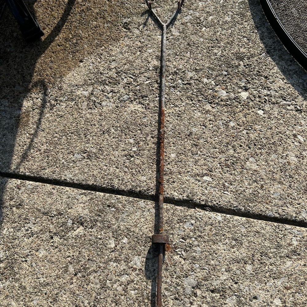 Vintage Metal Fire Poker